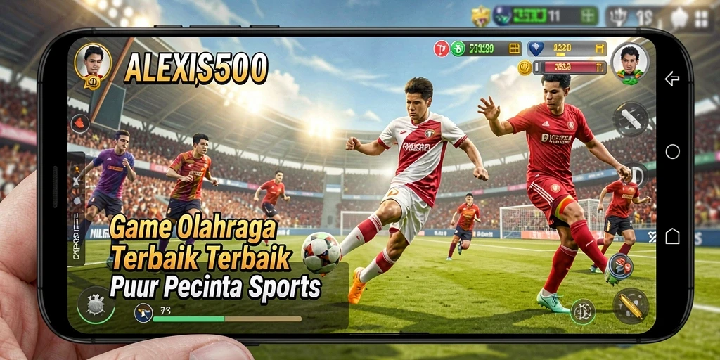 Tampilan gameplay seru ALEXIS500 dalam olahraga kompetitif.