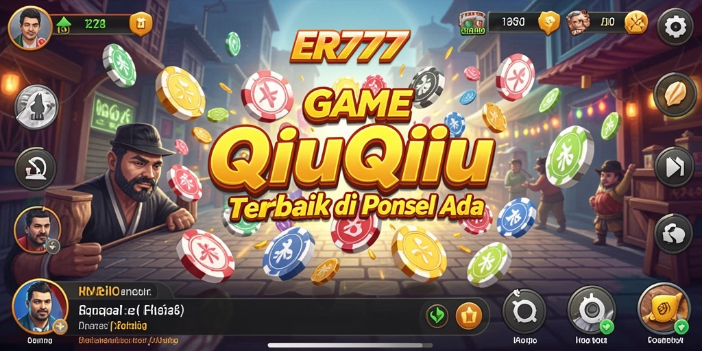 Tampilan gameplay QiuQiu yang seru dan menarik di ER777.