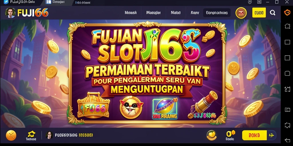 Tampilan gameplay menarik FUJI66 dengan berbagai gulungan Slot yang memukau.