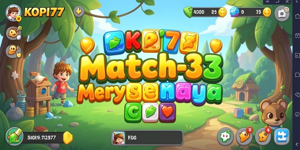 Tampilan gameplay KOPI77 yang menarik dan seru.