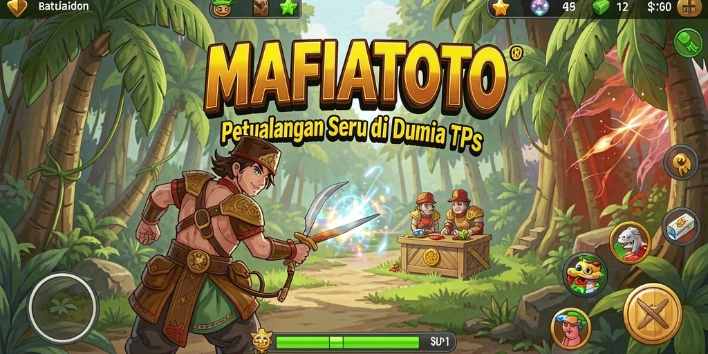 Tangkapan layar MAFIATOTO menampilkan aksi intens dalam pertempuran TPS.