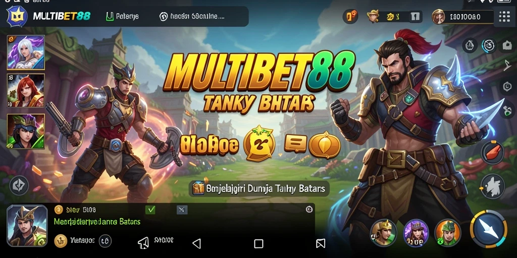 Tampilan gameplay MULTIBET88 yang menakjubkan dengan eksplorasi Open World.