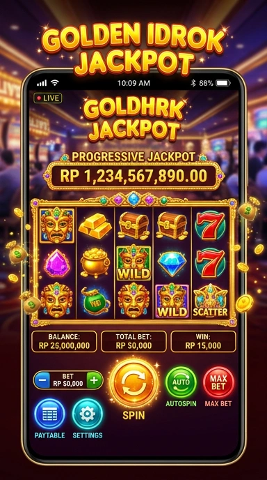 Tampilan antarmuka pengguna idrok yang menarik.